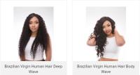 Brazilian Virgin Human Hair Wigs image 2